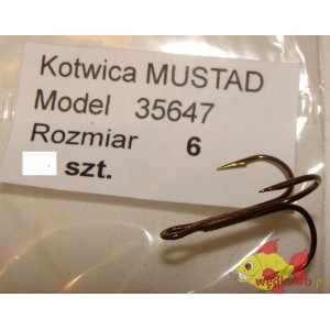 KOTWICA MUSTAD 35647BR ROZMIAR 6