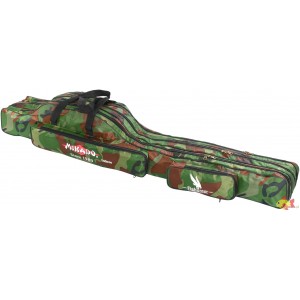 POKROWIEC NA WĘDKI MIKADO 3 KOMOROWY 150cm - CAMOUFLAGE