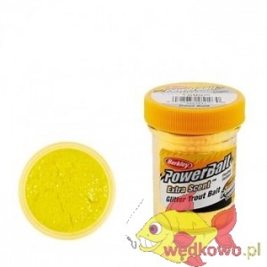 CIASTO BERKLEY GLITTER TROUTBAIT 50G Sunshine yellow