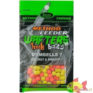 WAFTERS HOOK BAITS DUMBELLS COCONUT&PINEAPPLE 7X10MM