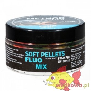 PELLET SOFT FLUO METHOD FEEDER 8/10mm 50g mix