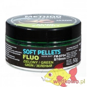 PELLET SOFT FLUO METHOD FEEDER 8/10mm 50g zielony