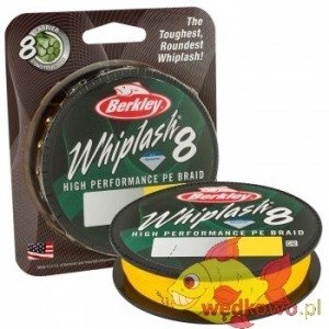 BERKLEY WHIPLASH 8 YELLOW 0.28mm 150m