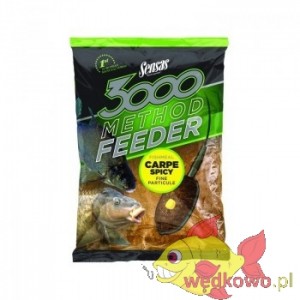 ZANĘTA SENSAS 3000 METHOD FEEDER CARPE SPICY 1 kg