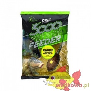 ZANĘTA SENSAS 3000 METHOD FEEDER CARPE YELLOW 1 kg