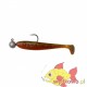 EFFZETT GREEDY SHAD RTF 12CM/12G ORANGE BELLY