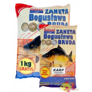 ZANĘTA BOGUSŁAWA BRUDA BOLAND POPULARNA KARP CZERWONA TRUSKAWKA 1KG