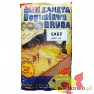 ZANĘTA BOGUSŁAWA BRUDA BOLAND POPULARNA KARP ROBIN RED 1KG