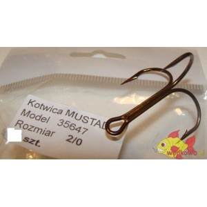 KOTWICA MUSTAD 35647BR ROZMIAR 2/0