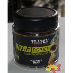 KULKI TRAPER PROTEINOWE ULTRA MIÓD 12mm 100g