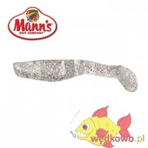 MANN'S M-045 5,5CM MFCL PRZEZROCZYSTY ZE SREBRNYM BROKATEM