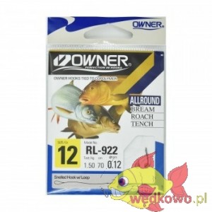 HACZYKI OWNER RL-922 SIZE 12 Z PRZYPONEM 0,12MM