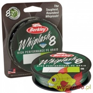 BERKLEY WHIPLASH 8 GREEN 0.20mm 300m