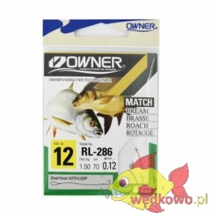 HACZYKI OWNER RL-286 SIZE 12 Z PRZYPONEM 0,12MM