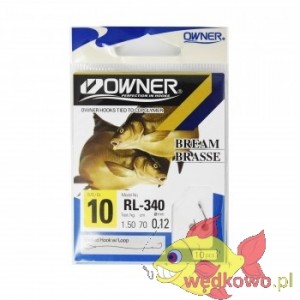 HACZYKI OWNER RL-340 SIZE 10 Z PRZYPONEM 0,12MM