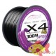 PLECIONKA SHIRO SILK BRAIDED LINE X4 -BLACK CATFISH 300M 0,70M