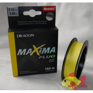 DRAGON MAXIMA FLUO 0,12MM 150M