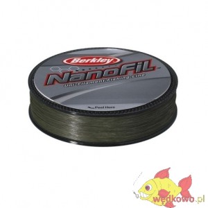 BERKLEY NANOFIL LO-VIS GREEN 125m 0,10