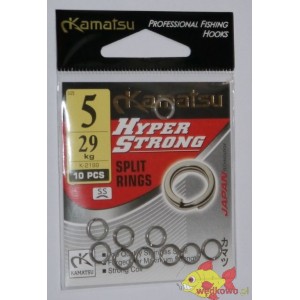 KÓŁKO ŁĄCZNIKOWE KAMATSU HYPER STRONG SPLIT RING SS 5mm