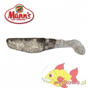 MANN'S M-045 BB 5,5CM MFCL PRZEZROCZYSTY ZE SREBRNYM BROKATEM