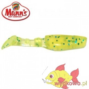 MANN'S M-045 5,5CM CHGBF SELEDYNOWY Z ZIELONYM BROKATEM