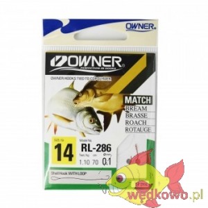 HACZYKI OWNER RL-286 SIZE 14 Z PRZYPONEM 0,10MM